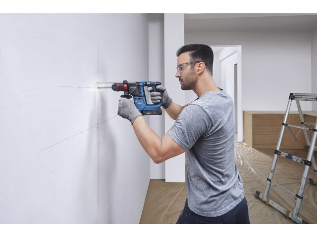 Akumulatorsko vrtalno kladivo Bosch z vpenjalno glavo ONECHUCK GBH 18V-18 X, 0611927101